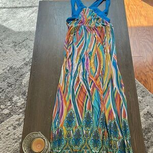 Blue dress 
